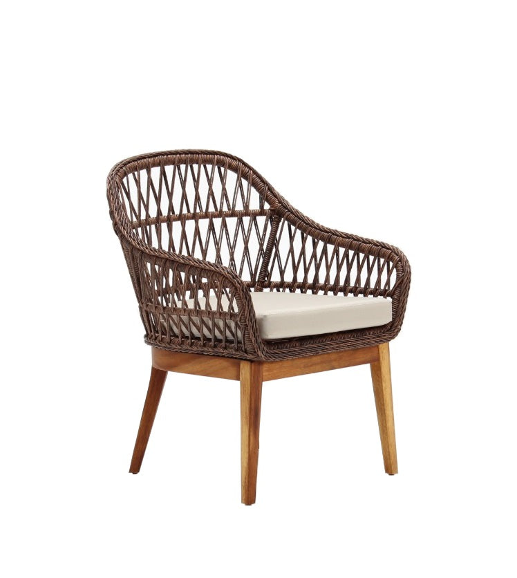 WOODEN ARMCHAIR