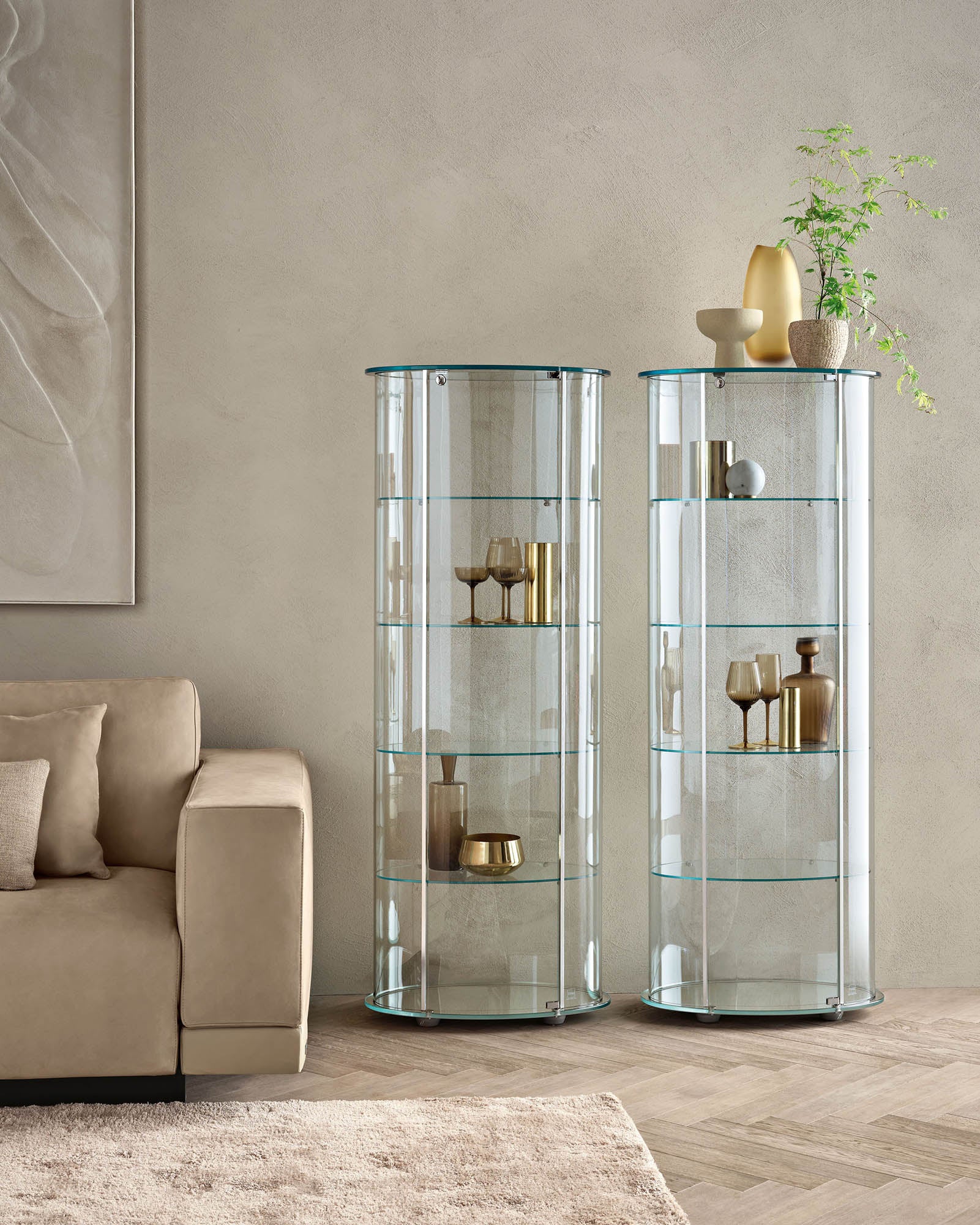 SHOWCASES AND CUPBOARDS