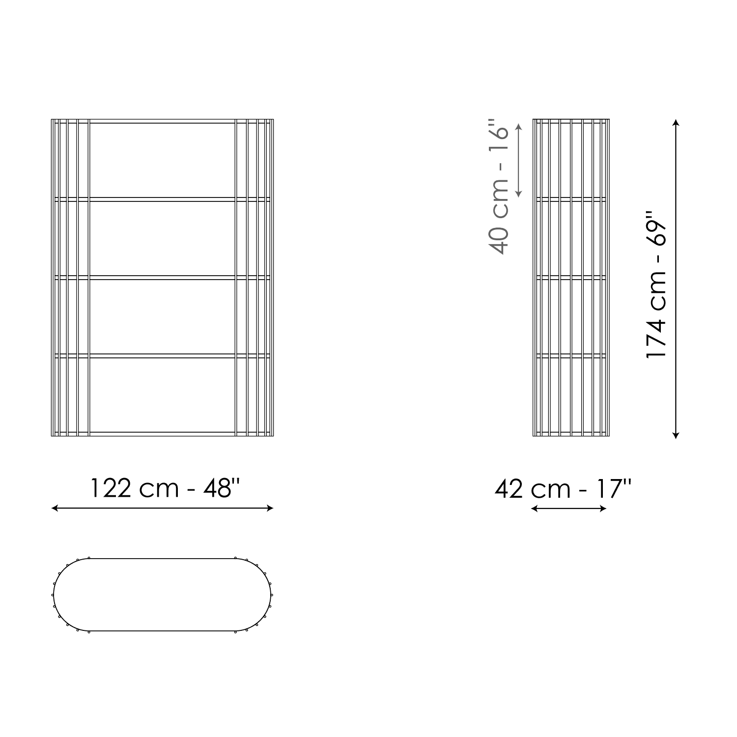 BOOKSHELVES
