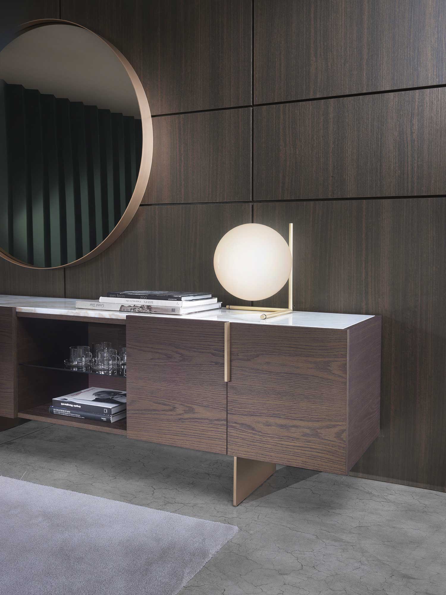 BOOKSHELVES / CONSOLES / MIRRORS