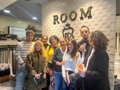 Maya Tsereteli's lecture in the showroom of 'Gallery Room Design'