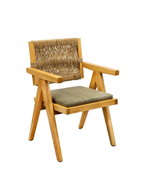 WOODEN ARMCHAIR