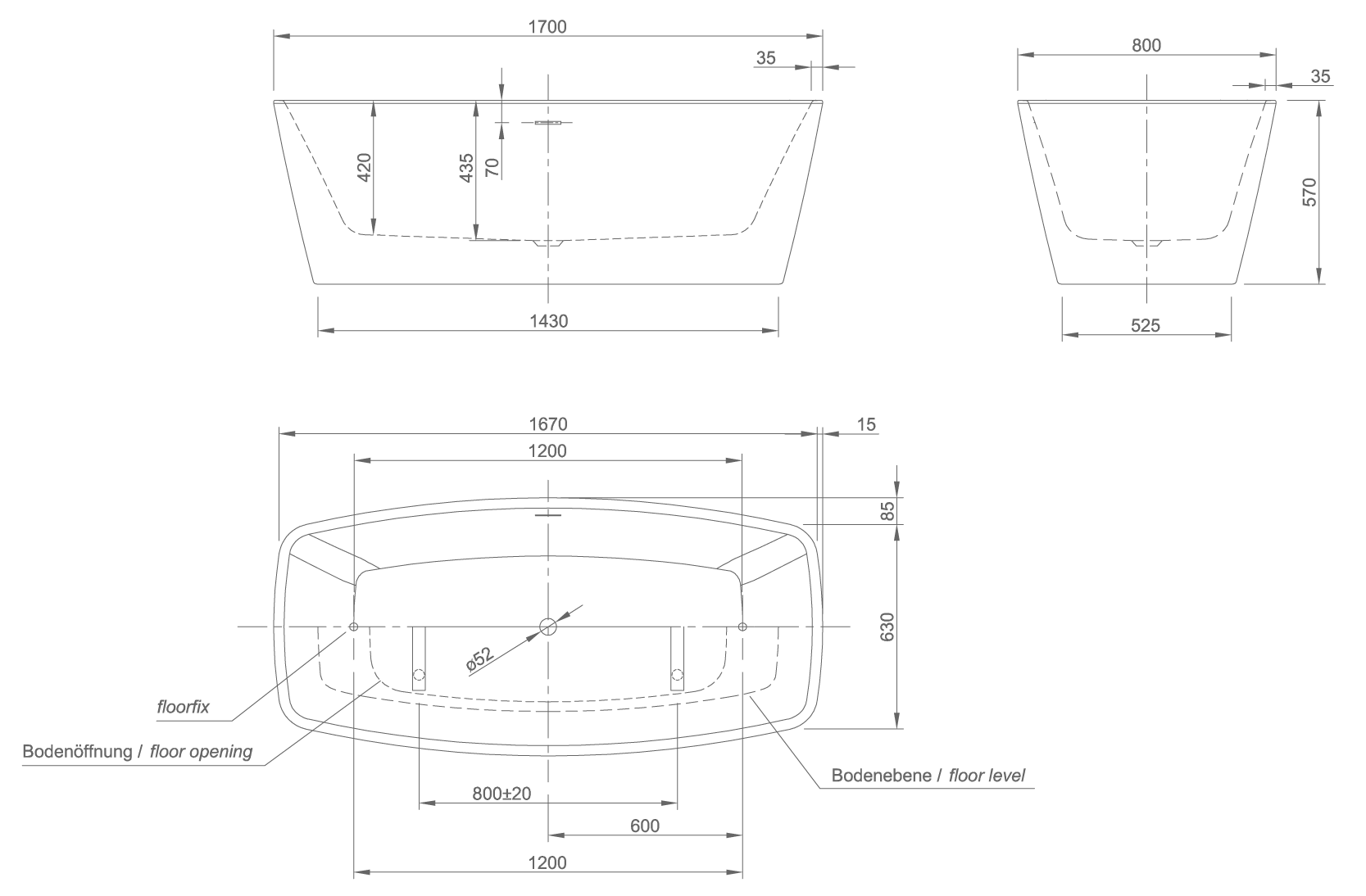 BATHTUBS