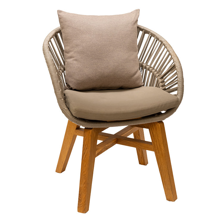 WOODEN ARMCHAIR