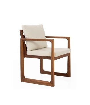 WOODEN ARMCHAIR