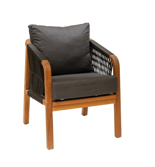 WOODEN ARMCHAIR