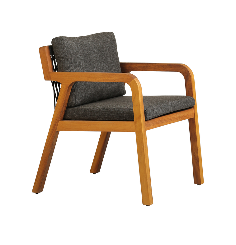 WOODEN ARMCHAIR