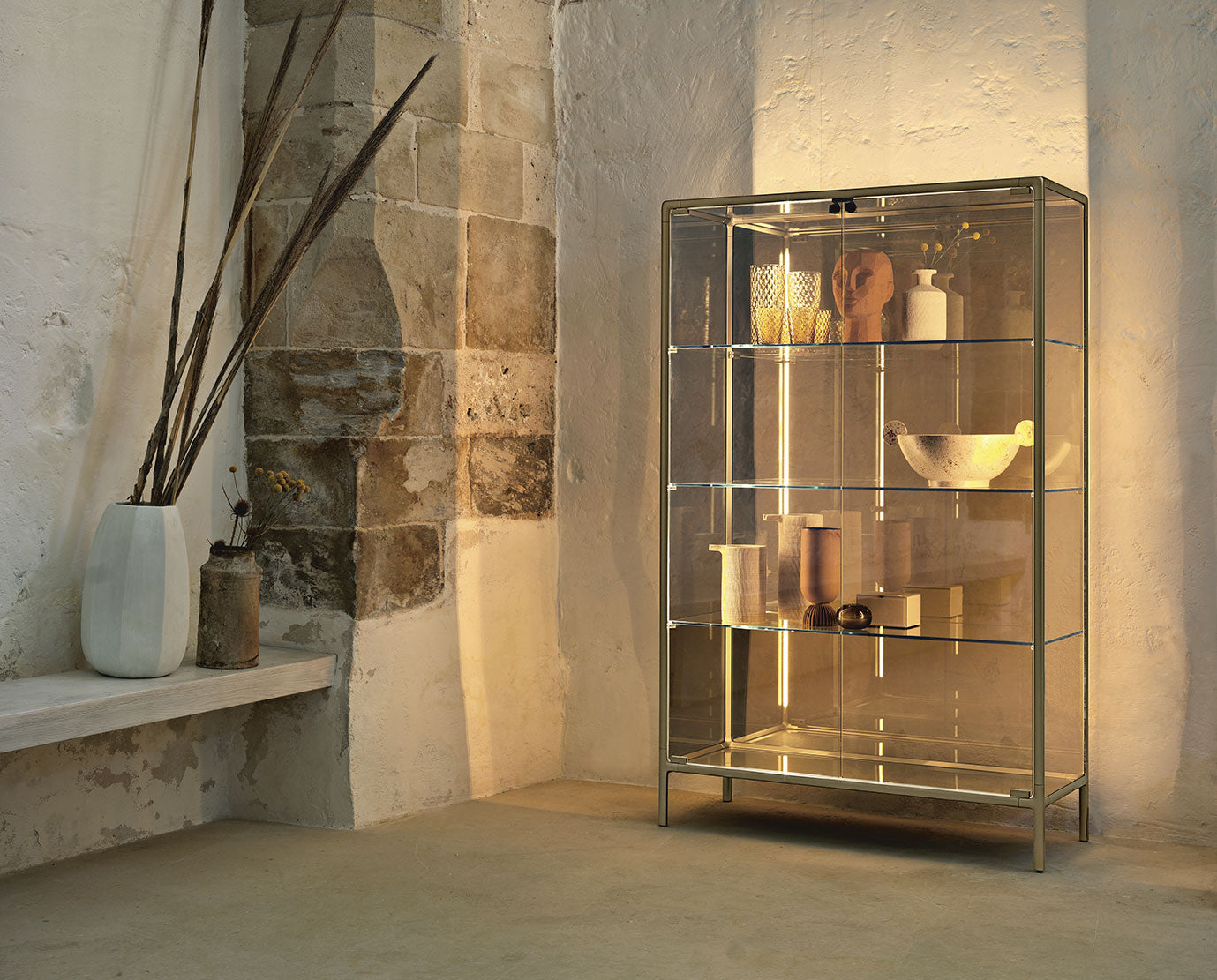 SHOWCASES AND CUPBOARDS