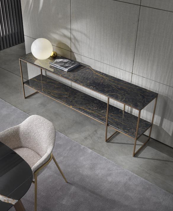 BOOKSHELVES / CONSOLES / MIRRORS
