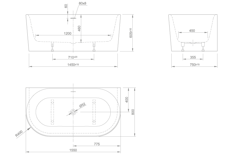 BATHTUBS