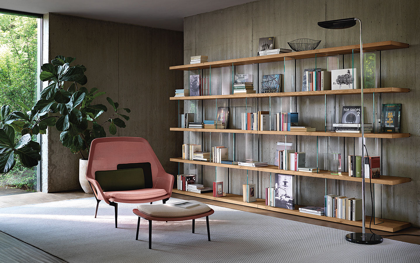 BOOKCASES AND SYSTEMS
