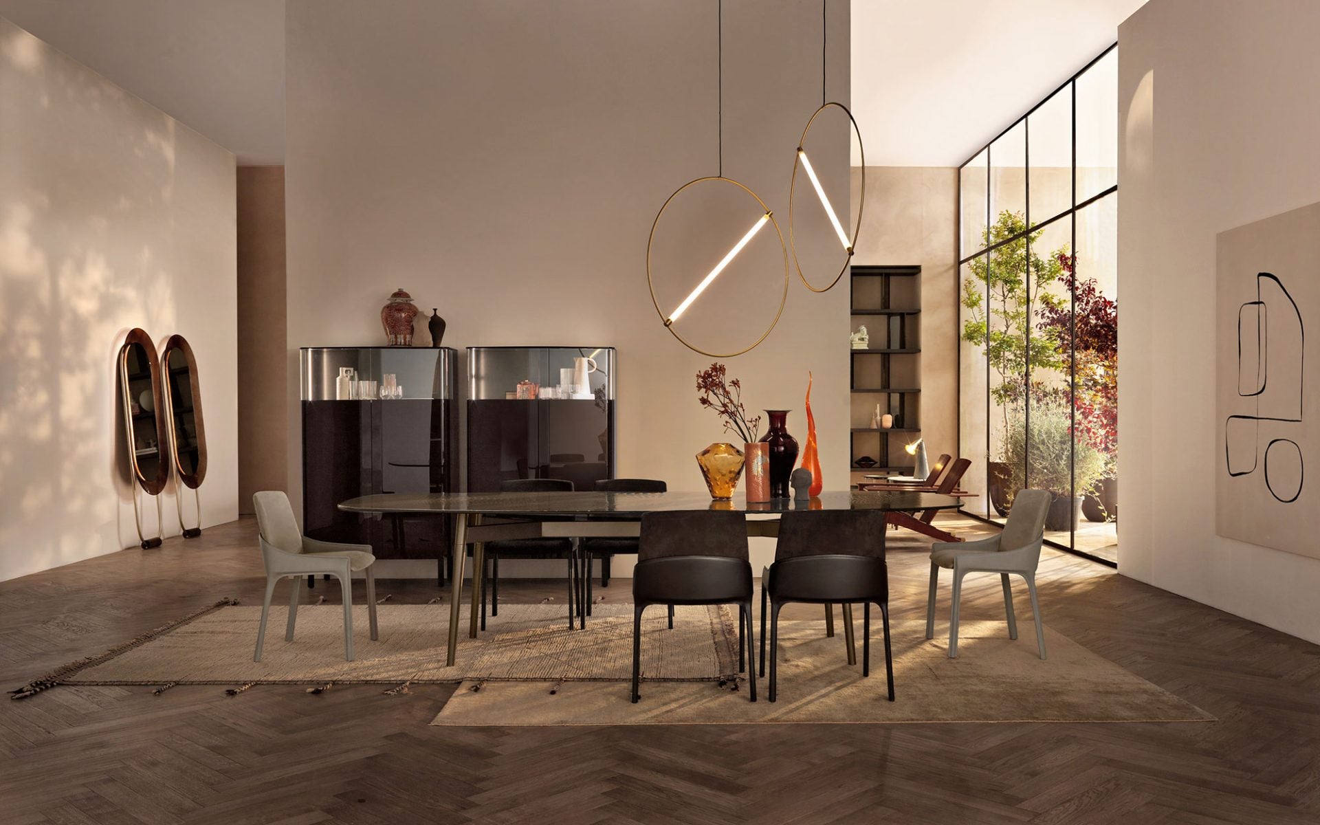 SHOWCASES AND CUPBOARDS