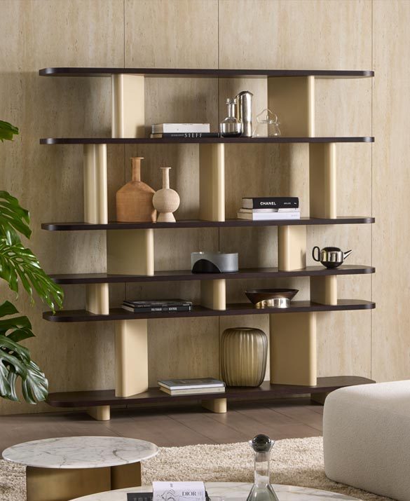 BOOKSHELVES / CONSOLES / MIRRORS