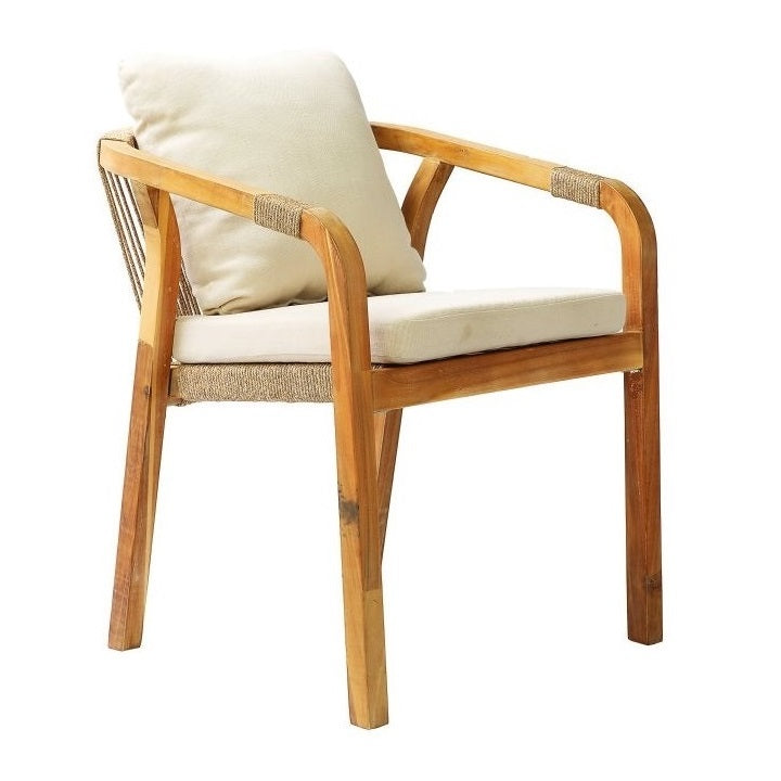 WOODEN ARMCHAIR