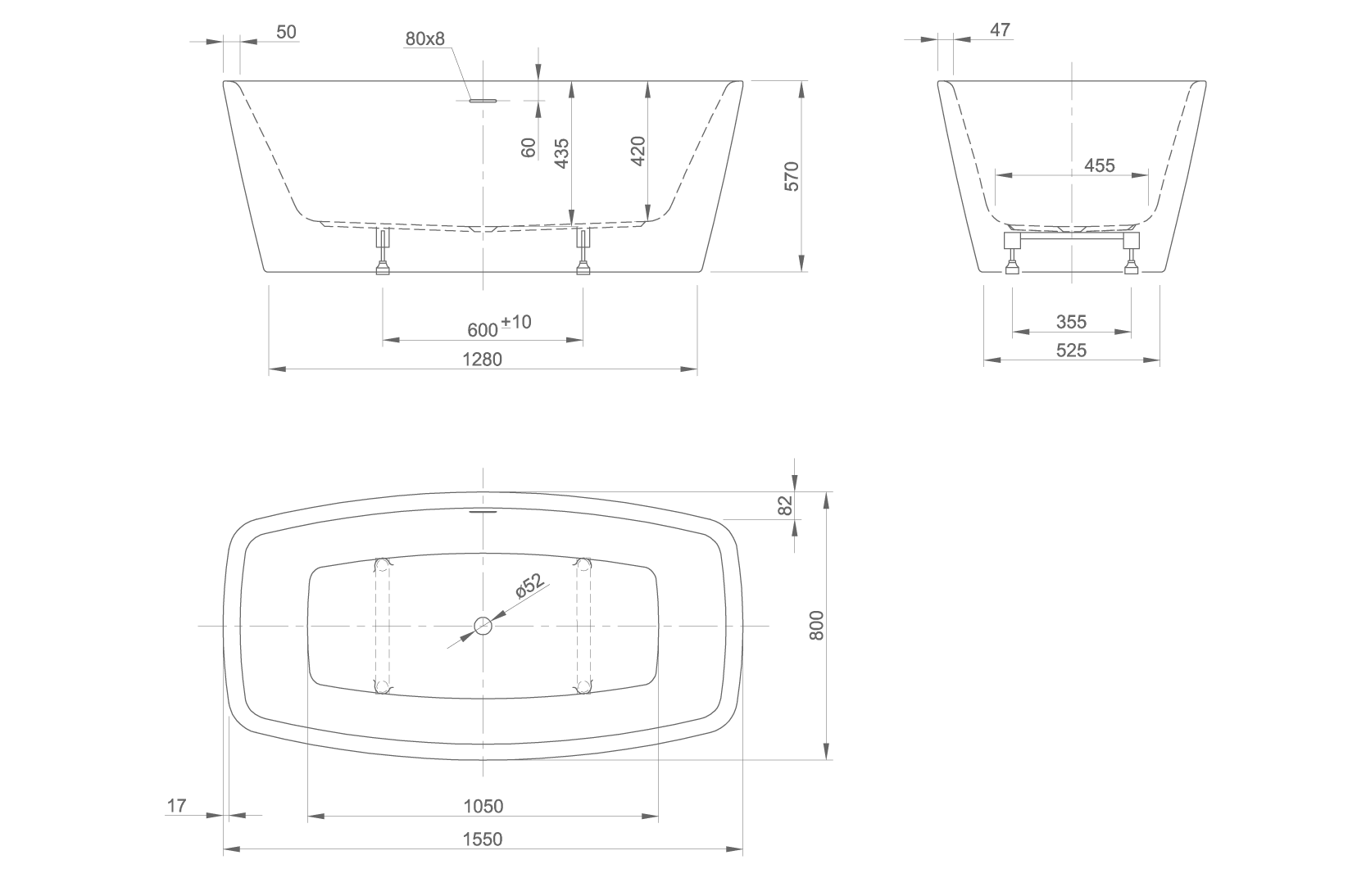 BATHTUBS