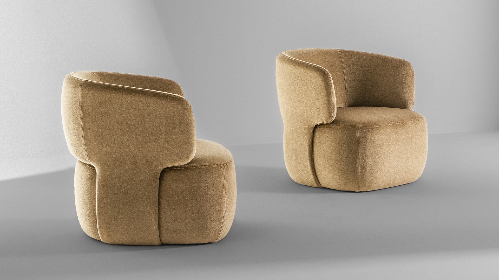ARMCHAIRS AND POUFS