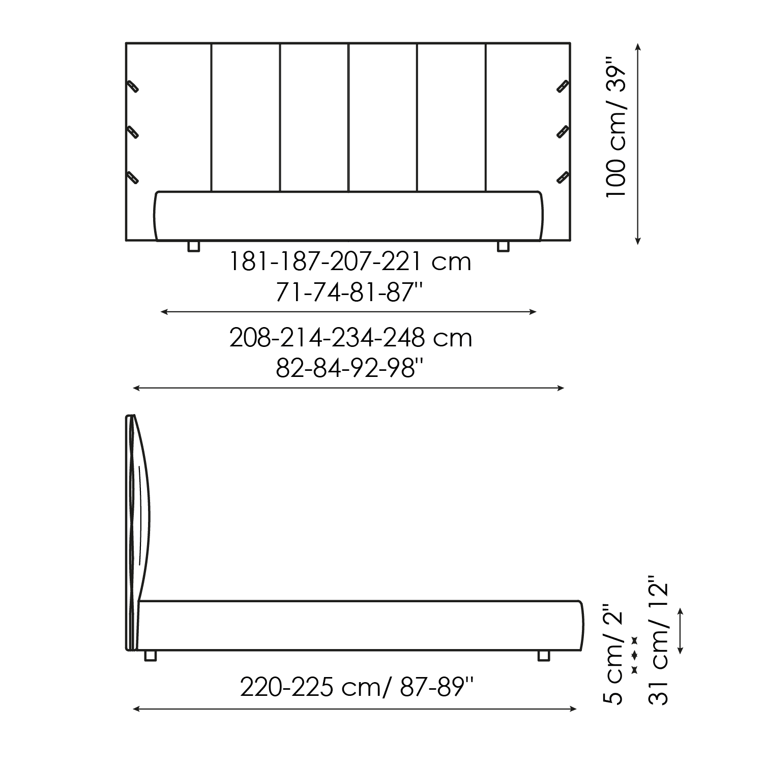 DOUBLE BEDS