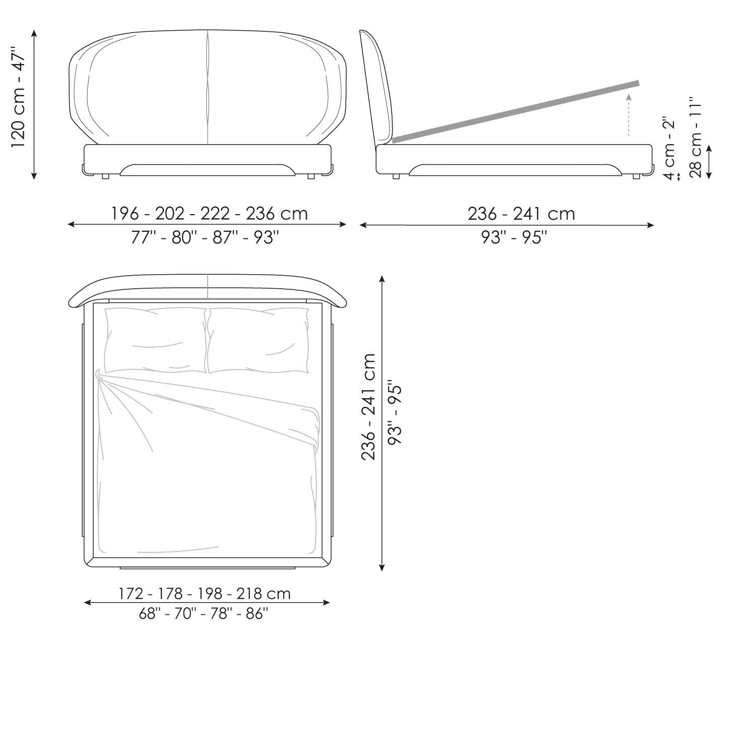 DOUBLE BEDS