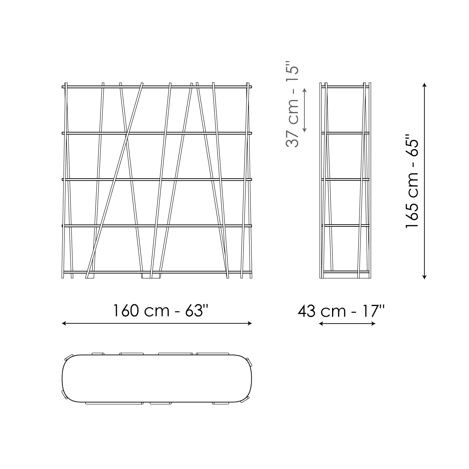 BOOKSHELVES