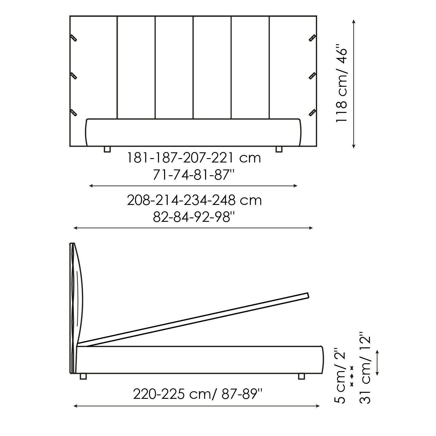 DOUBLE BEDS