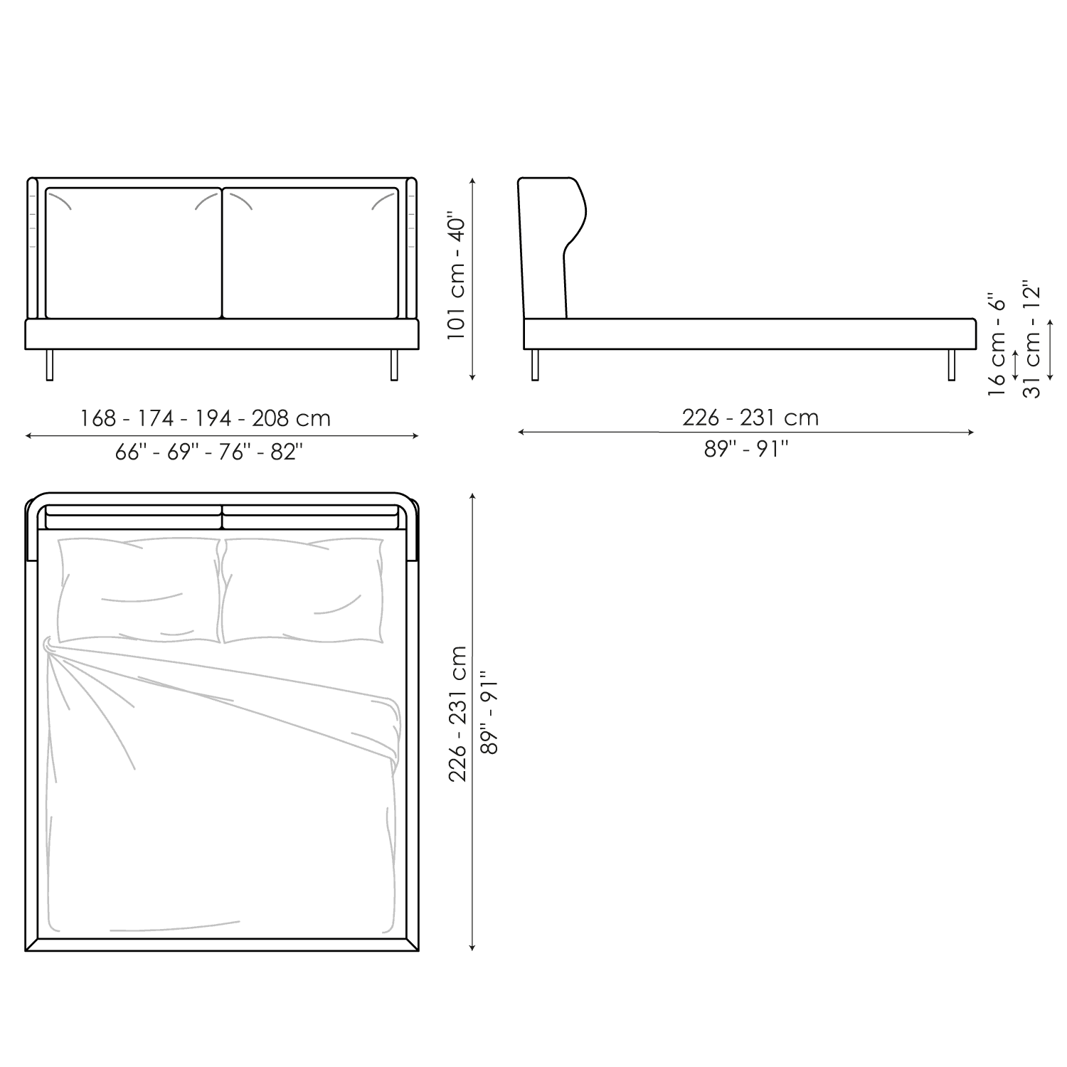 DOUBLE BEDS