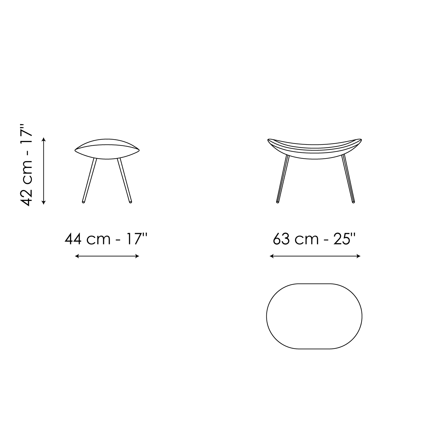 ARMCHAIRS AND POUFS
