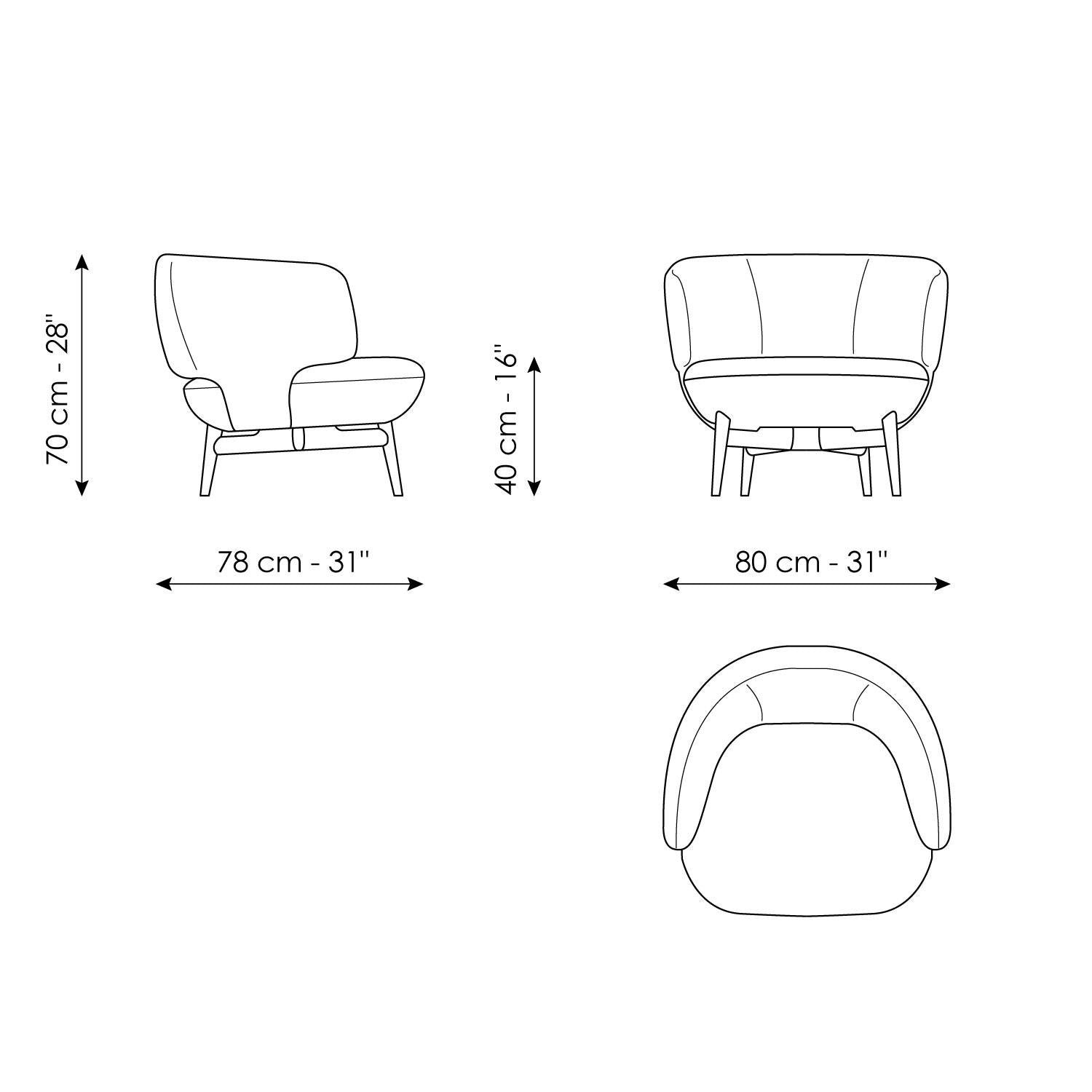 ARMCHAIRS AND POUFS
