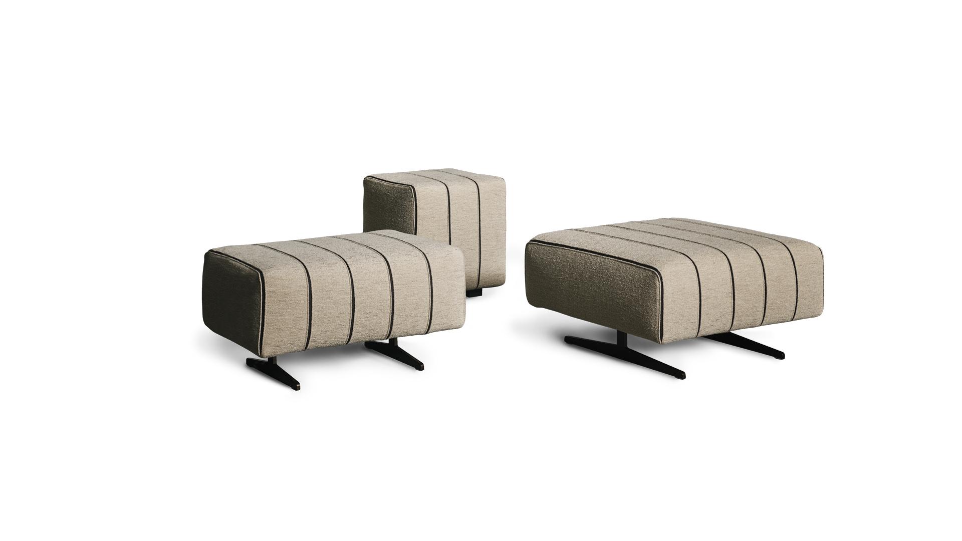 ARMCHAIRS AND POUFS