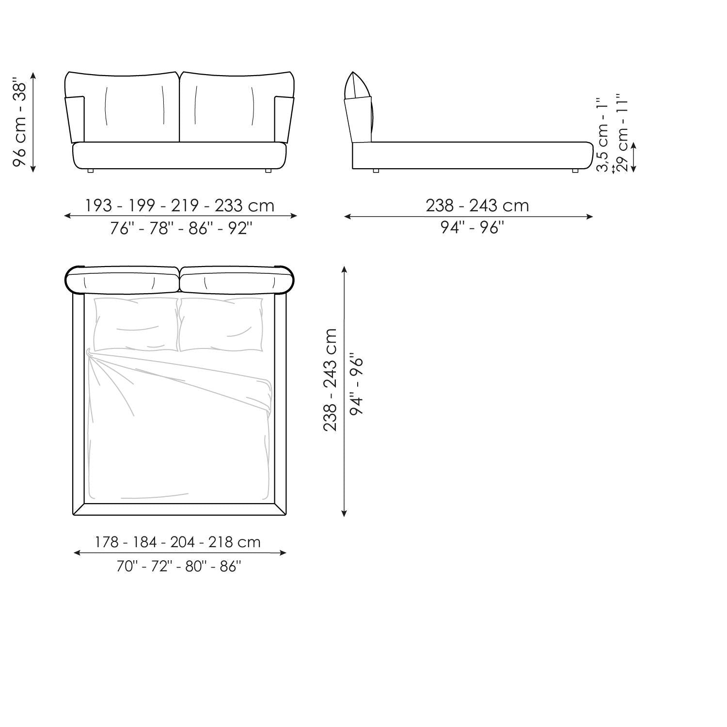 DOUBLE BEDS