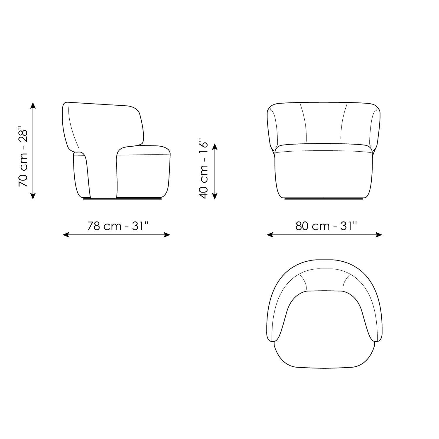 ARMCHAIRS AND POUFS
