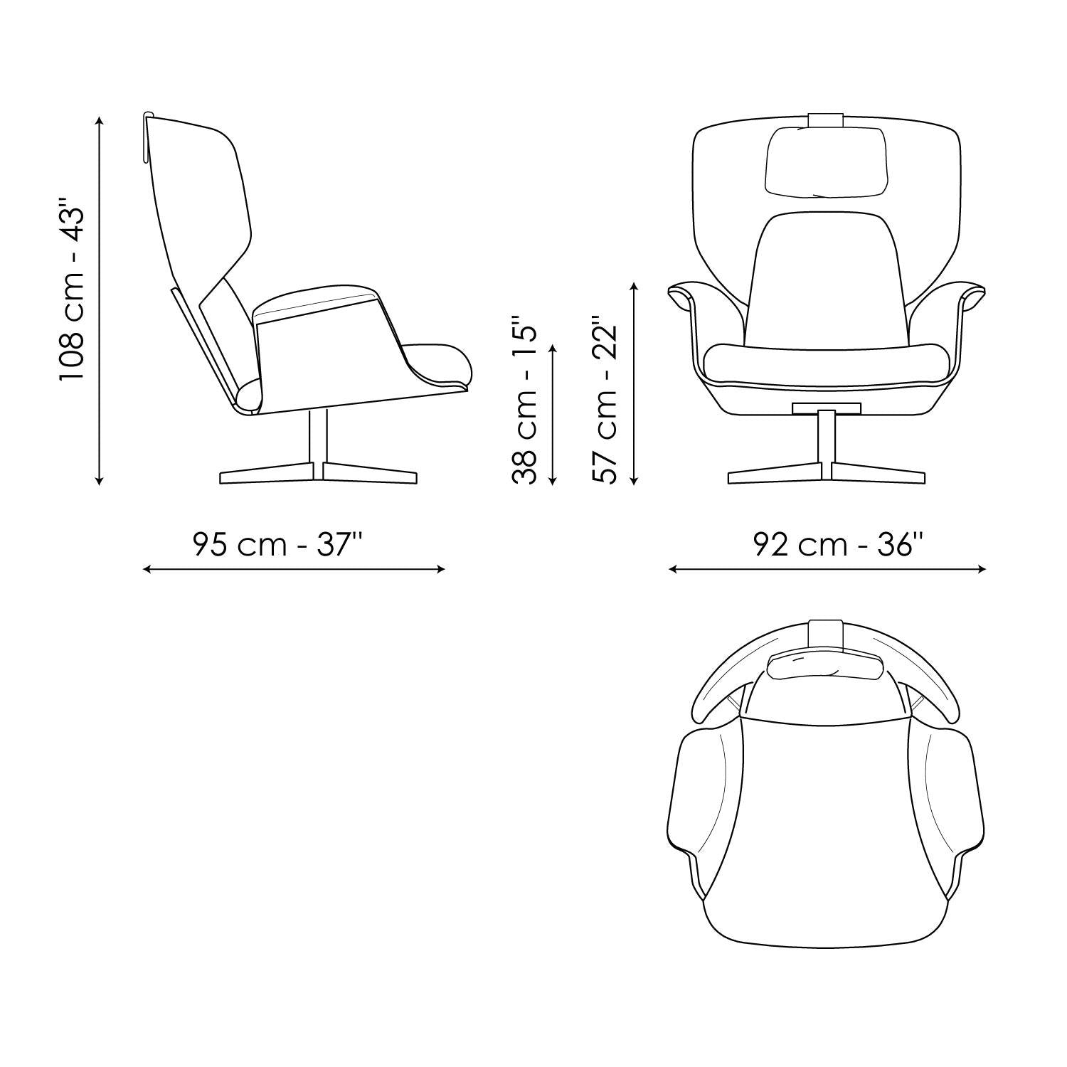 ARMCHAIRS AND POUFS