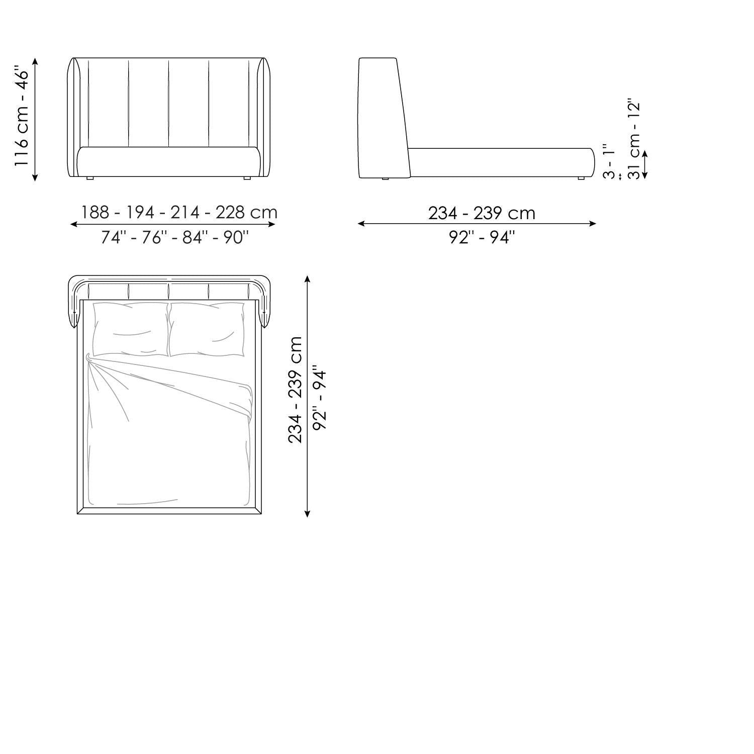 DOUBLE BEDS