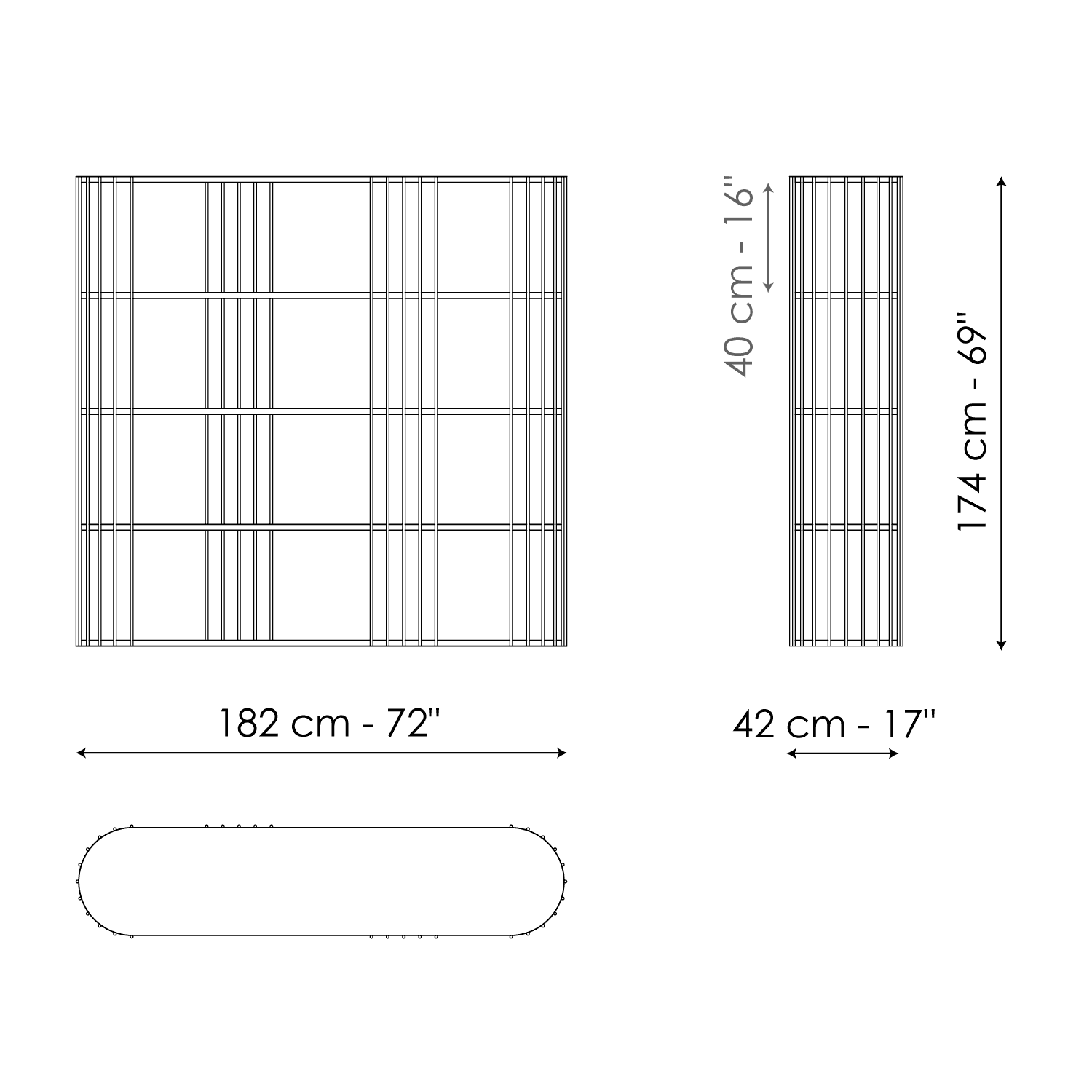 BOOKSHELVES