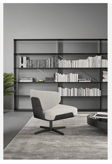 ARMCHAIRS AND POUFS