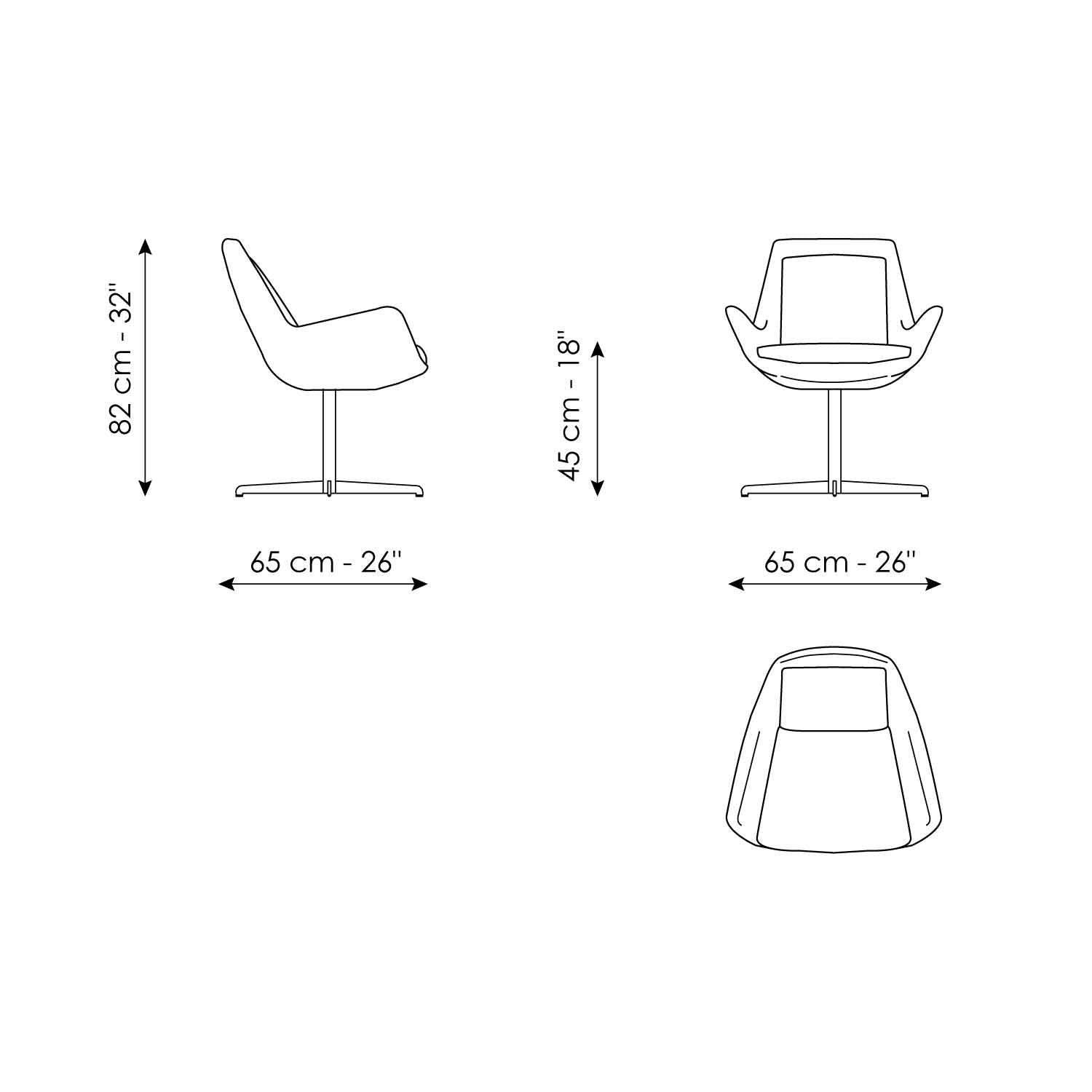 ARMCHAIRS AND POUFS