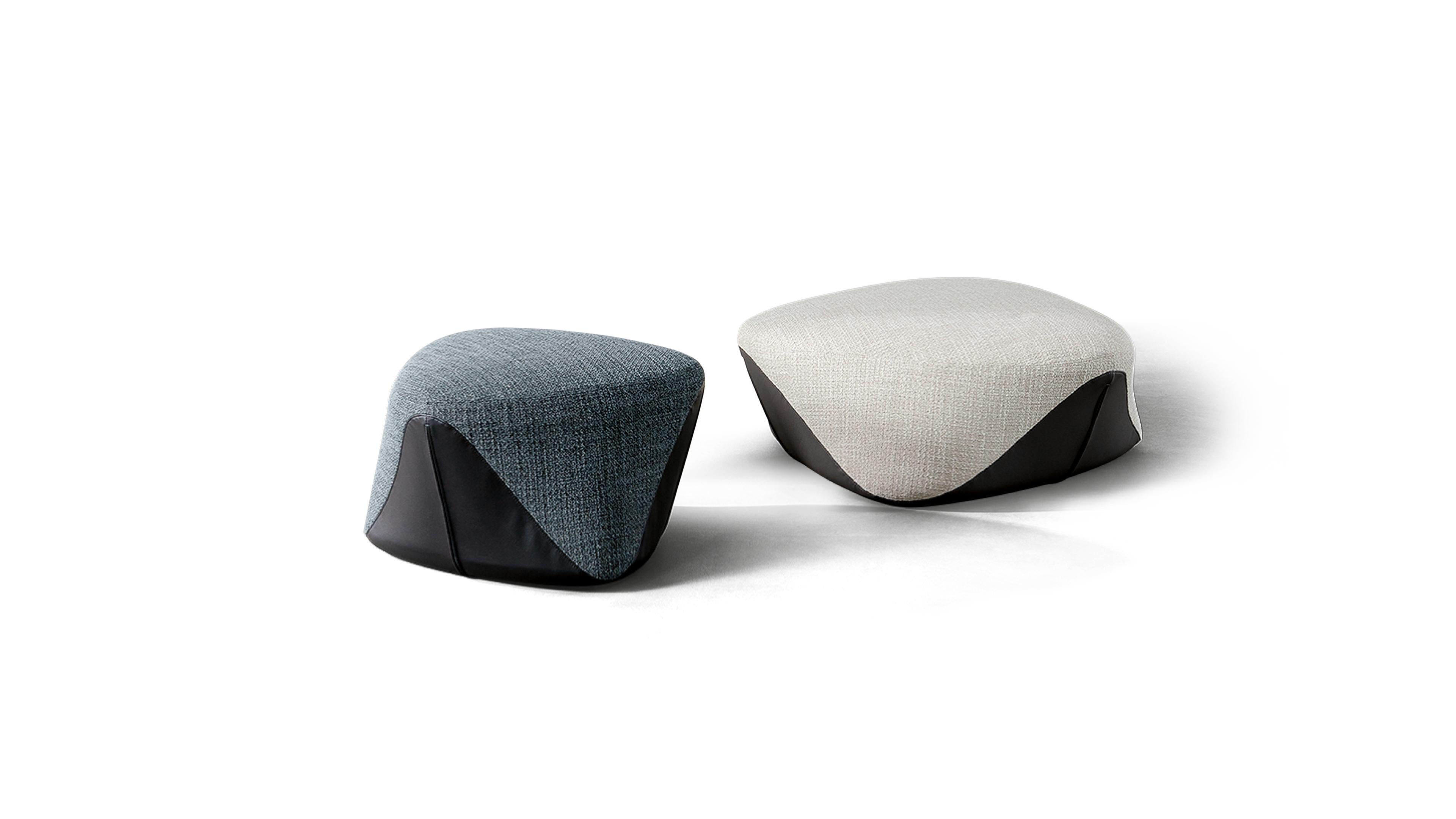 ARMCHAIRS AND POUFS