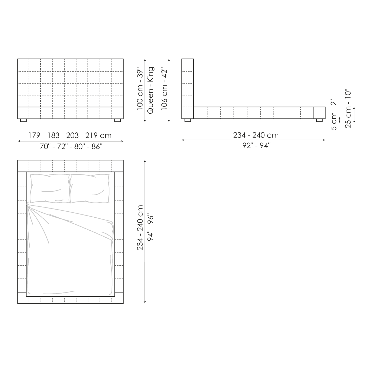 DOUBLE BEDS