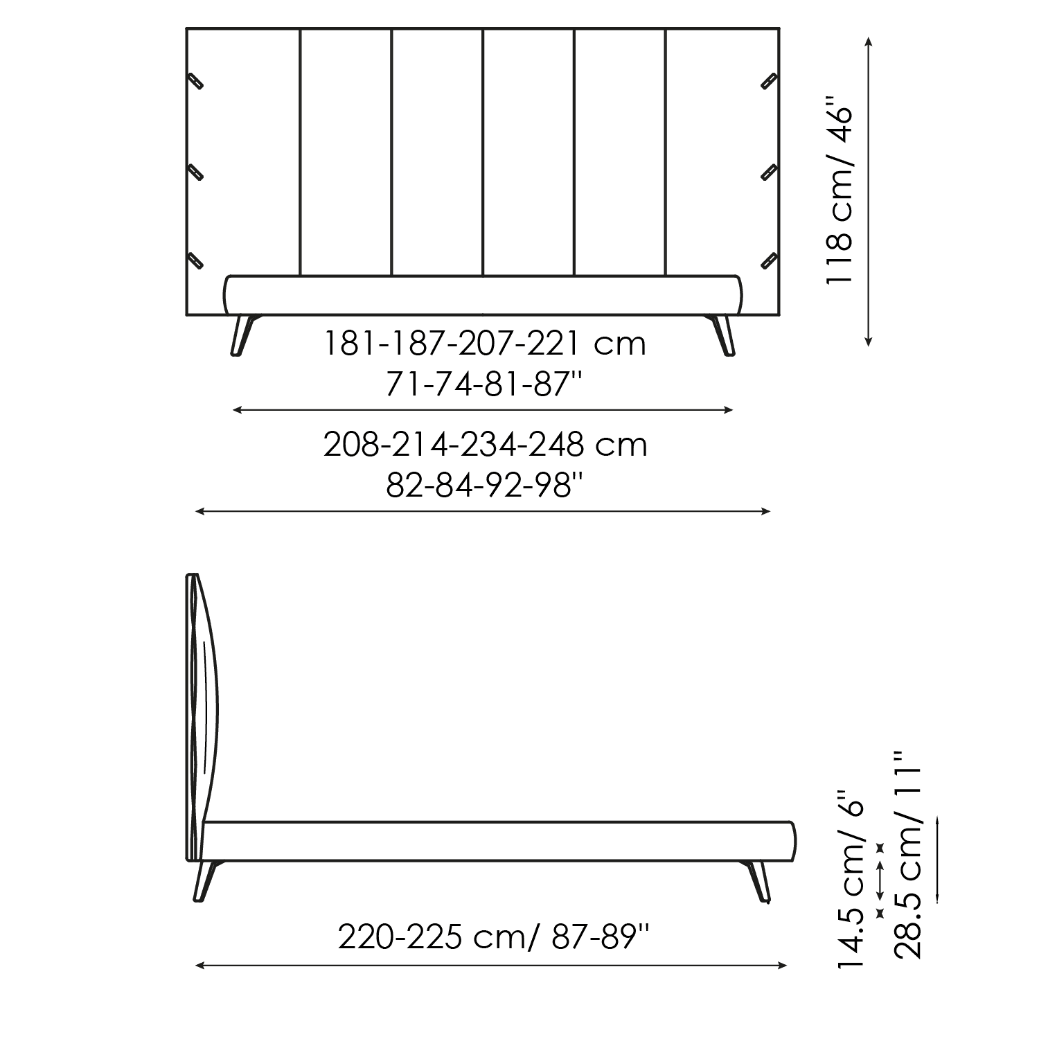 DOUBLE BEDS