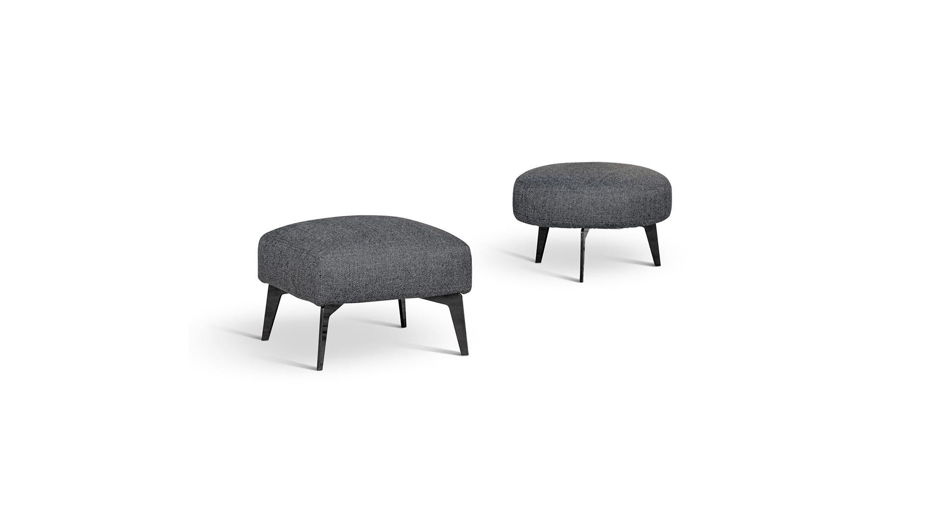 ARMCHAIRS AND POUFS