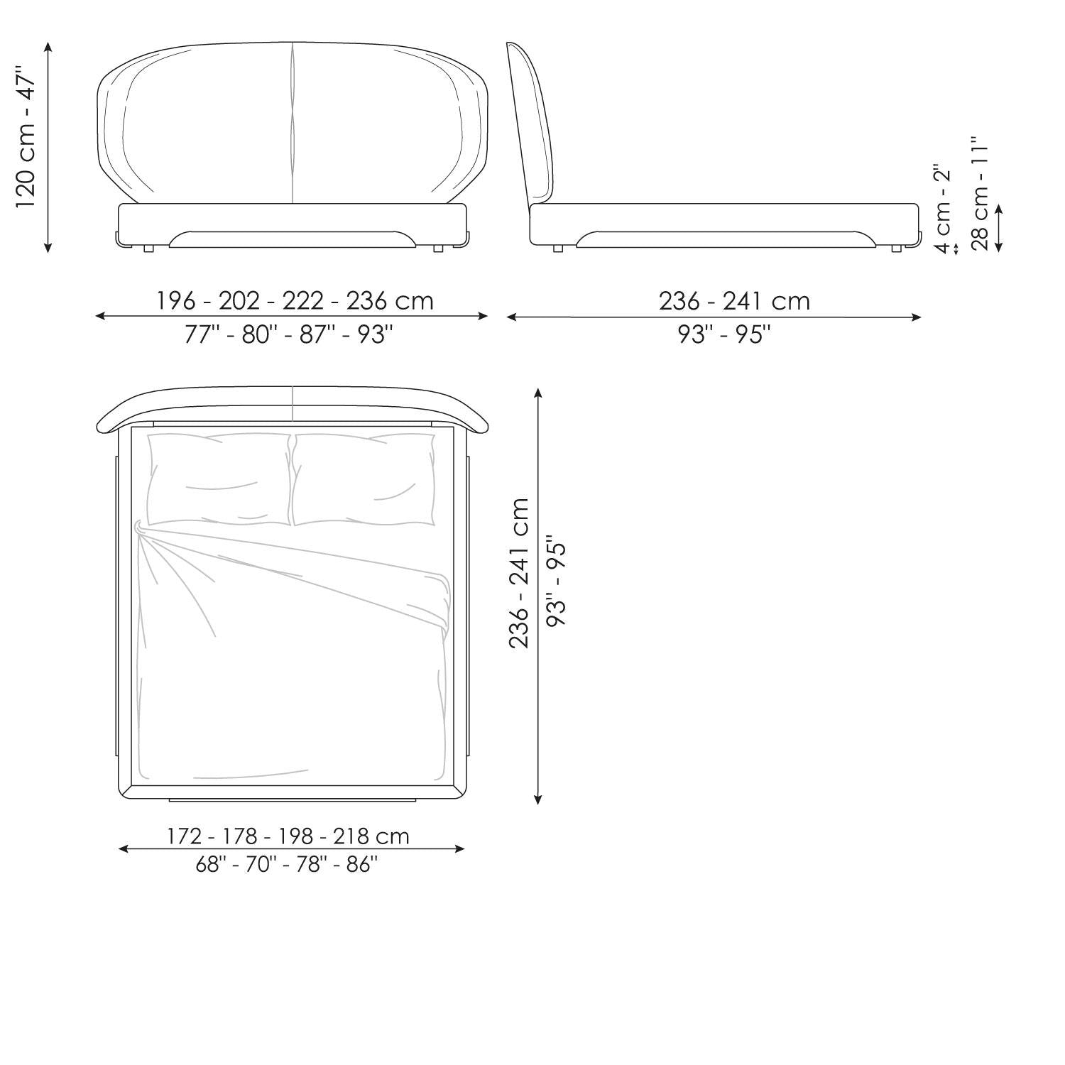DOUBLE BEDS
