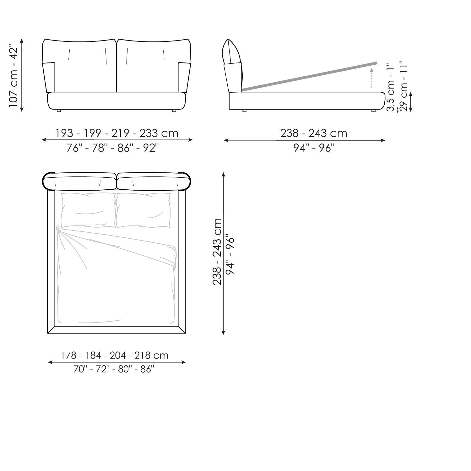 DOUBLE BEDS