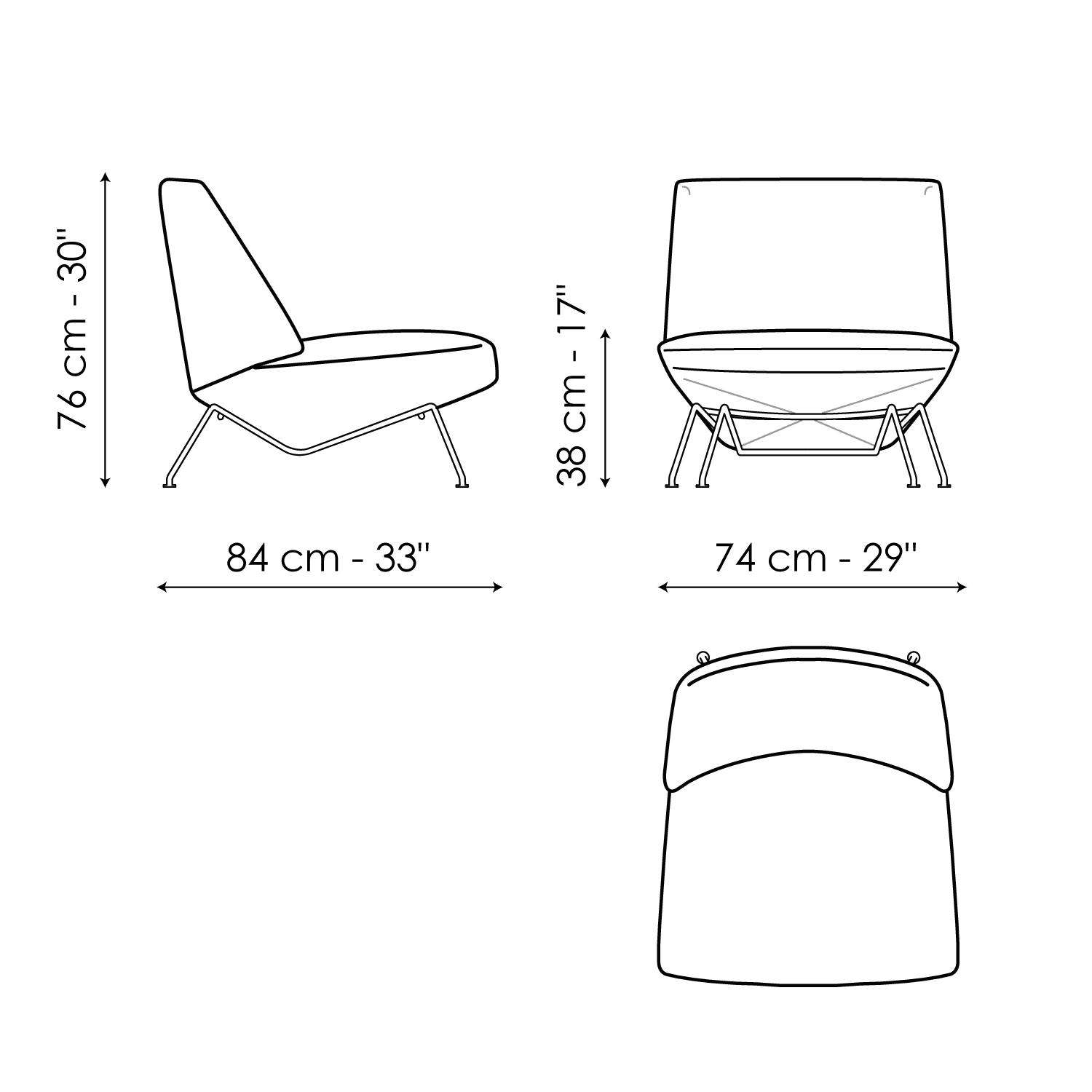 ARMCHAIRS AND POUFS
