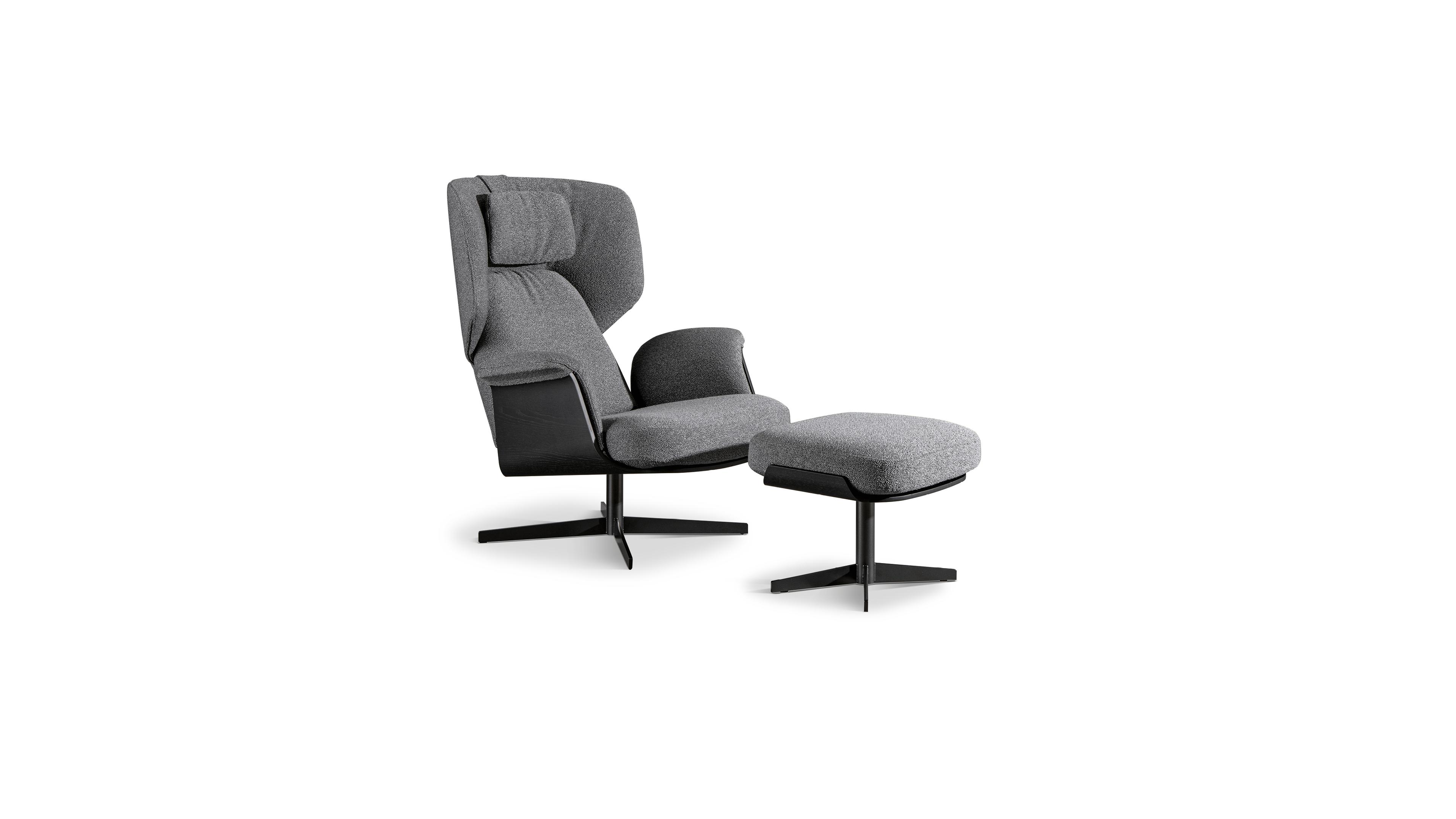 ARMCHAIRS AND POUFS