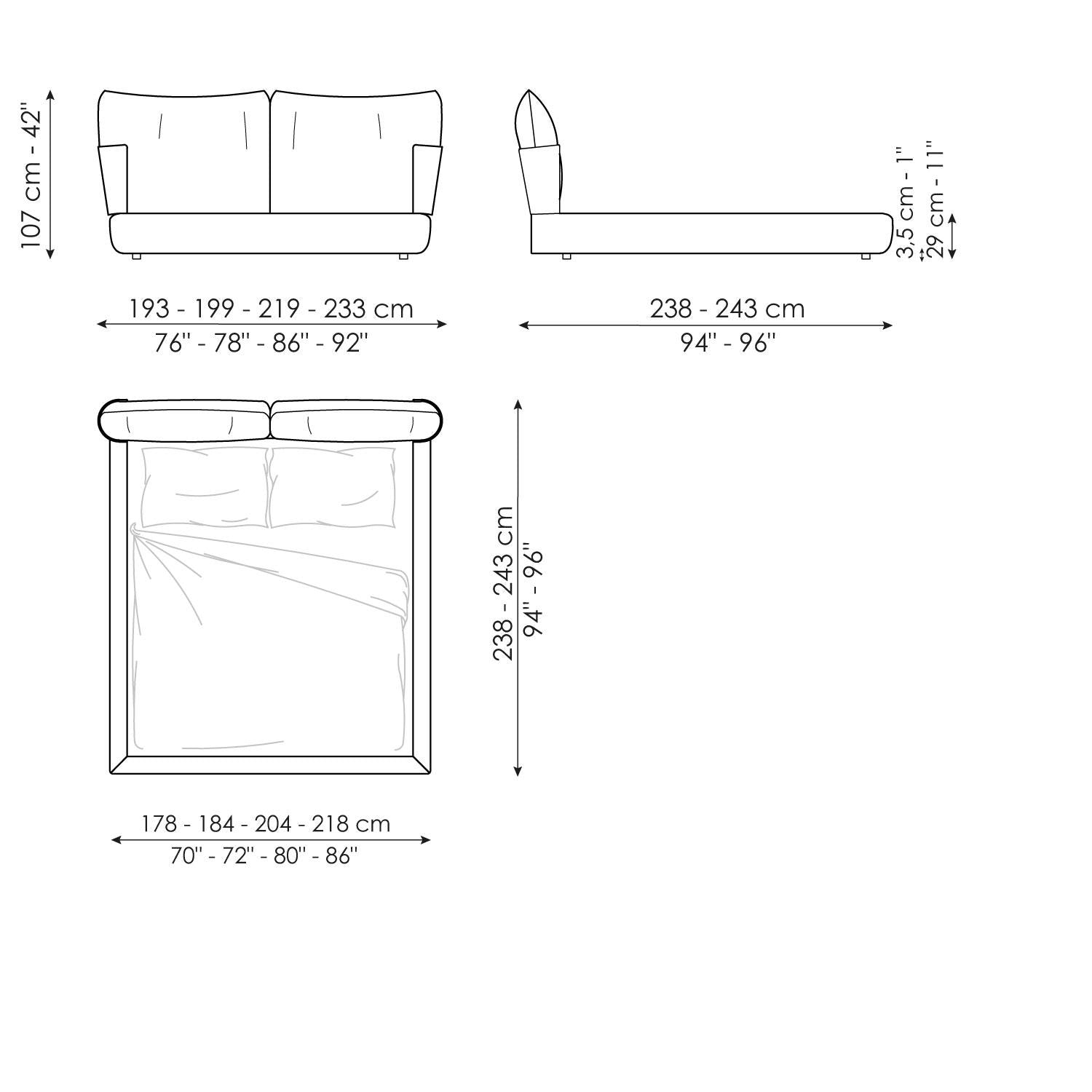DOUBLE BEDS