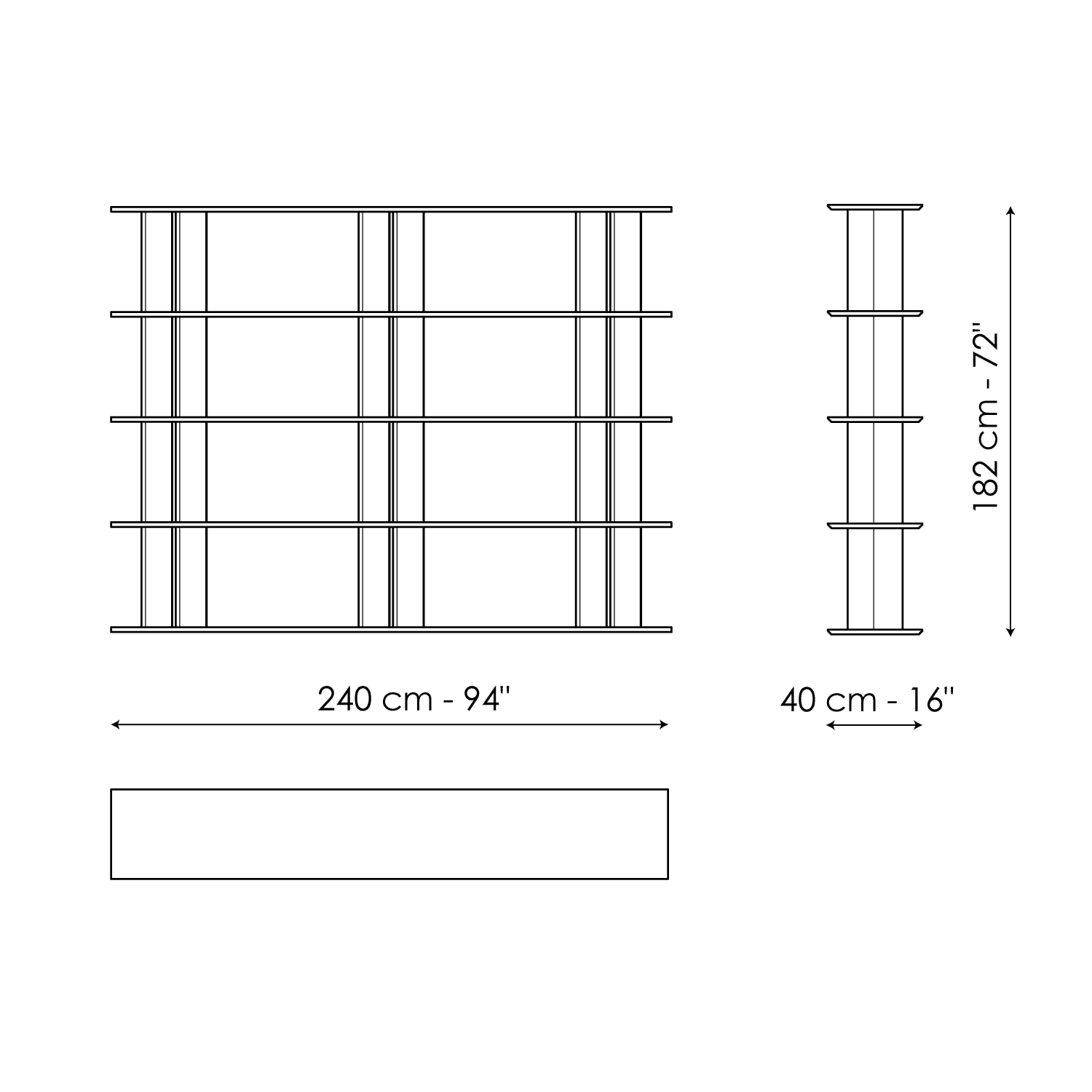 BOOKSHELVES