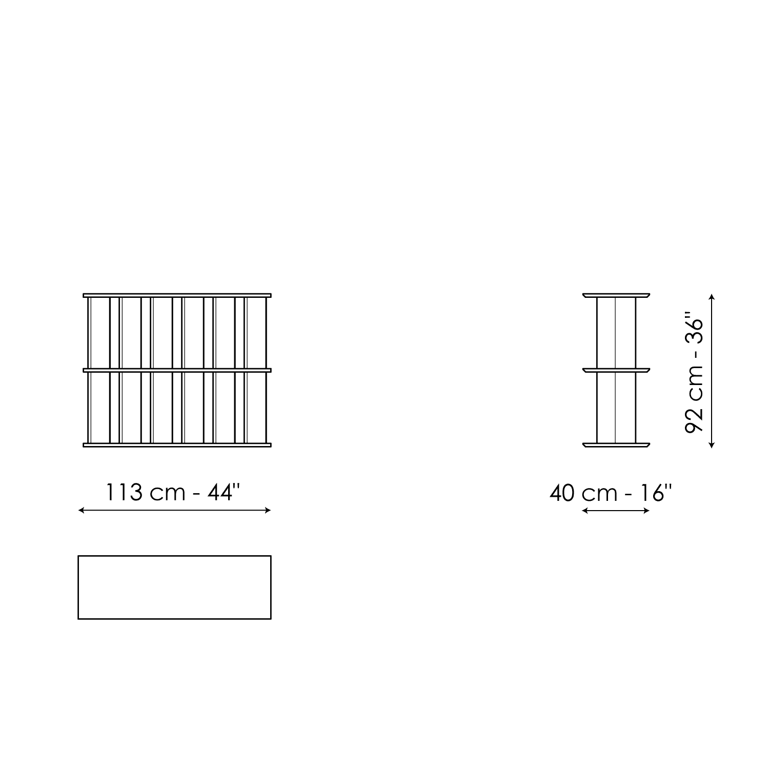 BOOKSHELVES