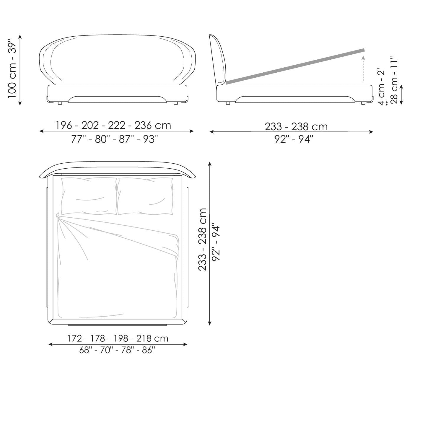 DOUBLE BEDS