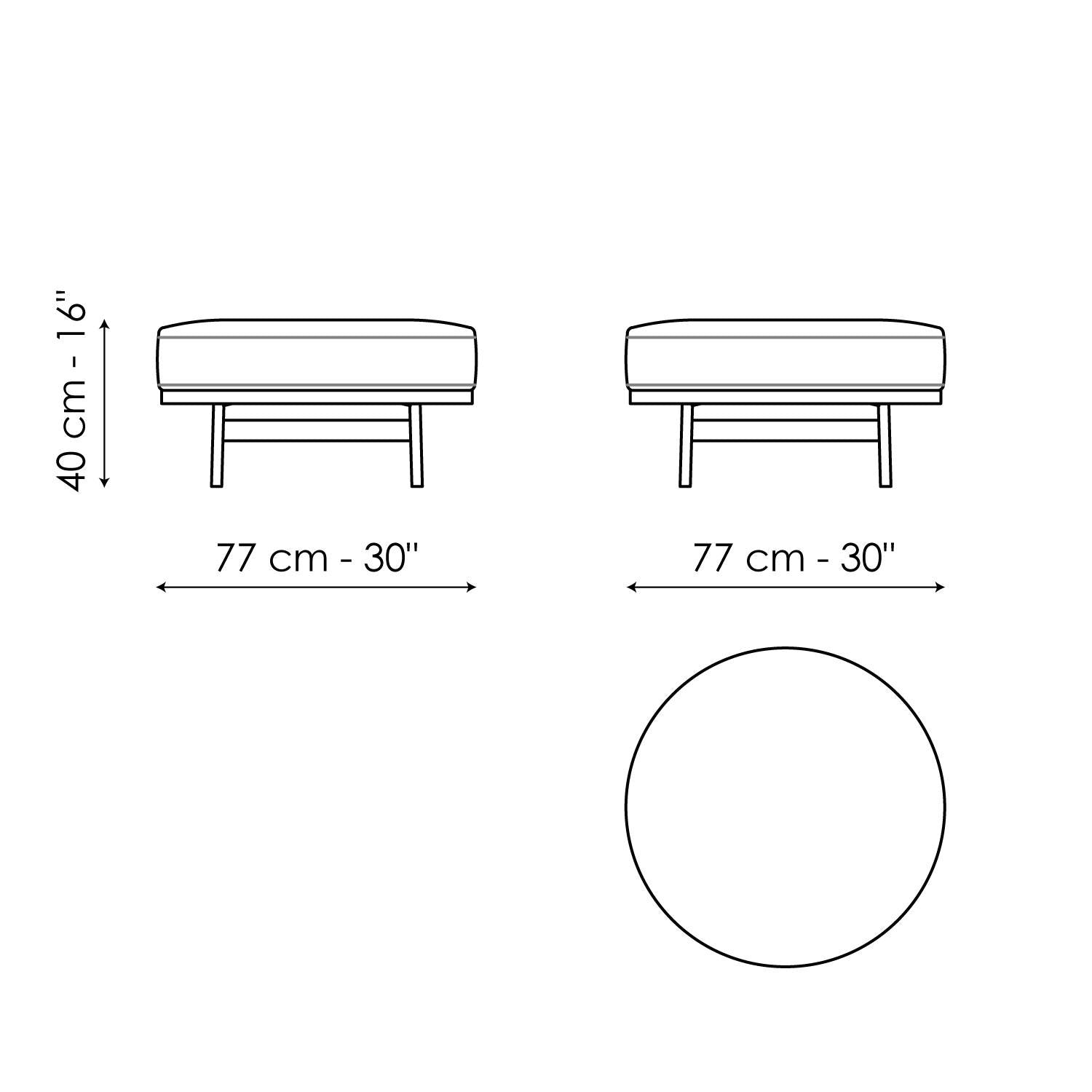 ARMCHAIRS AND POUFS