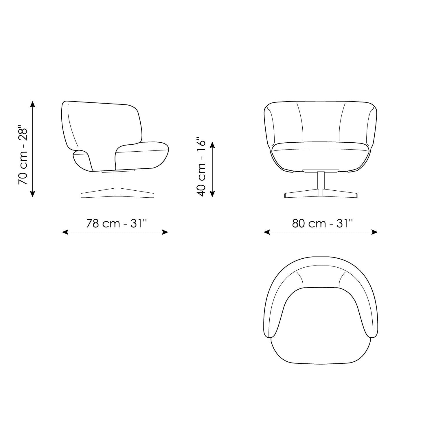 ARMCHAIRS AND POUFS