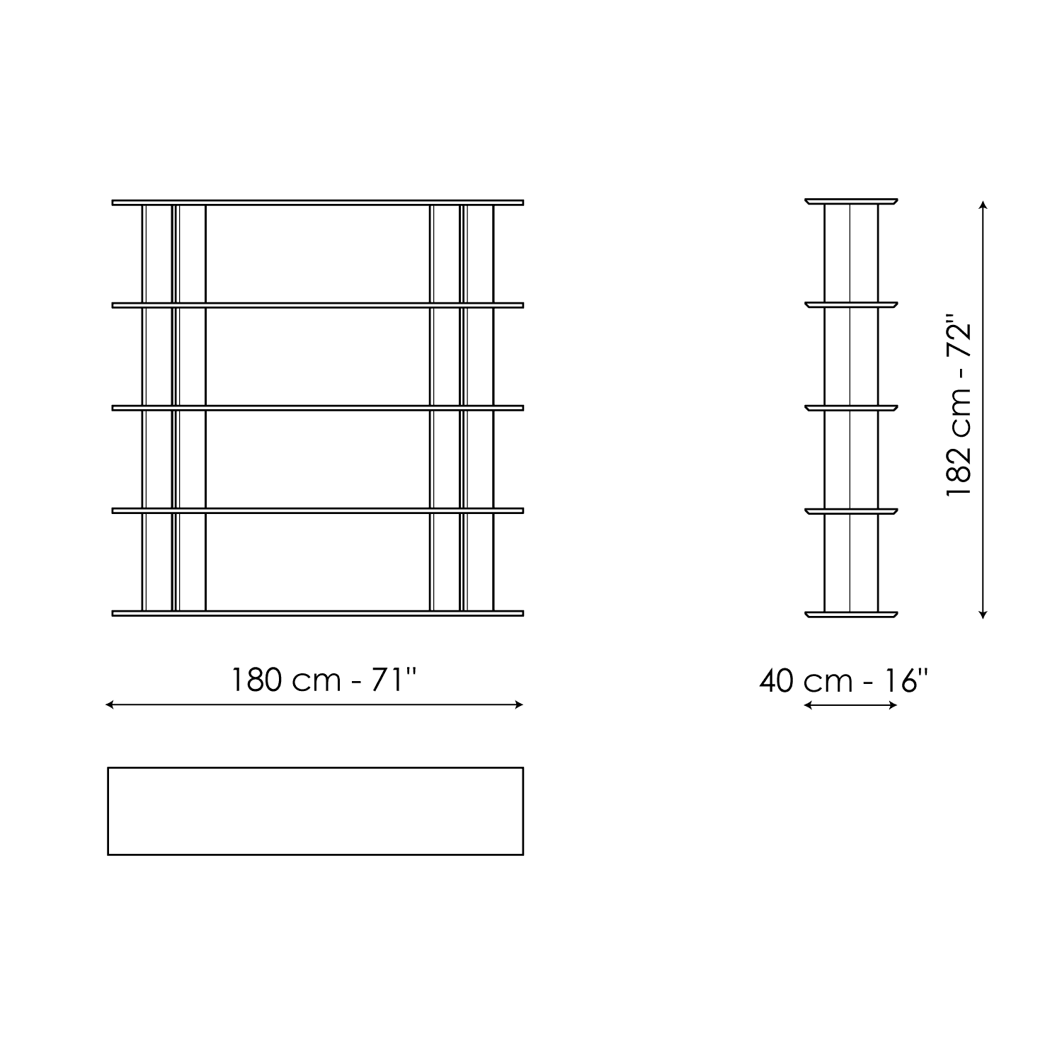 BOOKSHELVES